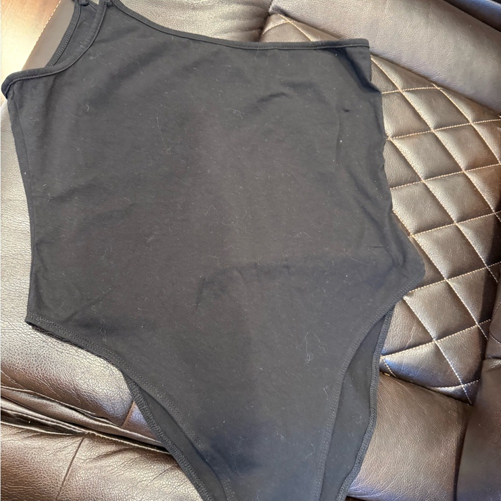 SHEIN Black Elegant Bodysuit